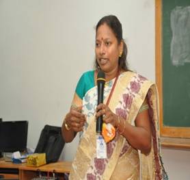 TRAINING PROGRAM ON PERSONALITY DEVELOPMENT AND EMOTIONAL INTELLIGENCE conducted at Shri. AVVM Poondi pushpam college, Thanjavur for college students and faculties On 29.07.2016